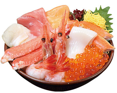 7種の海鮮丼