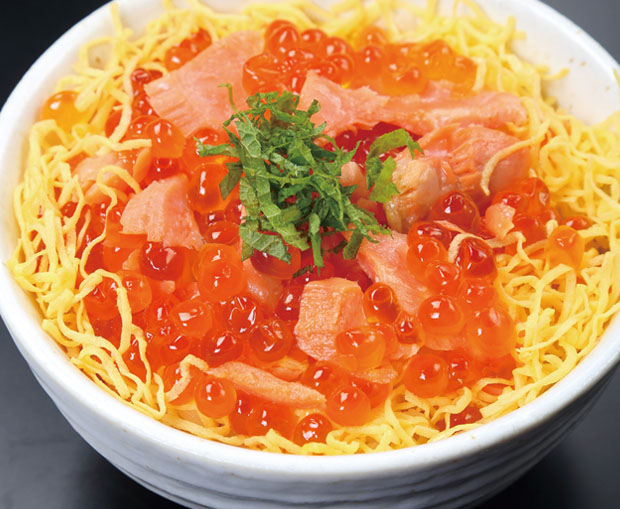 道産子の鮭いくら飯 