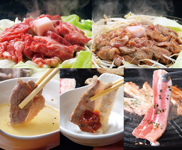 キリンビール園５種の焼肉食べ放題4,389円（税込）