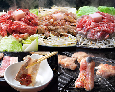 三種成吉思汗烤肉與燒肉吃到飽